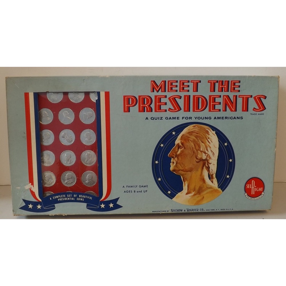 Sel Right Meet The Presidents Quiz Game - See Description for Details